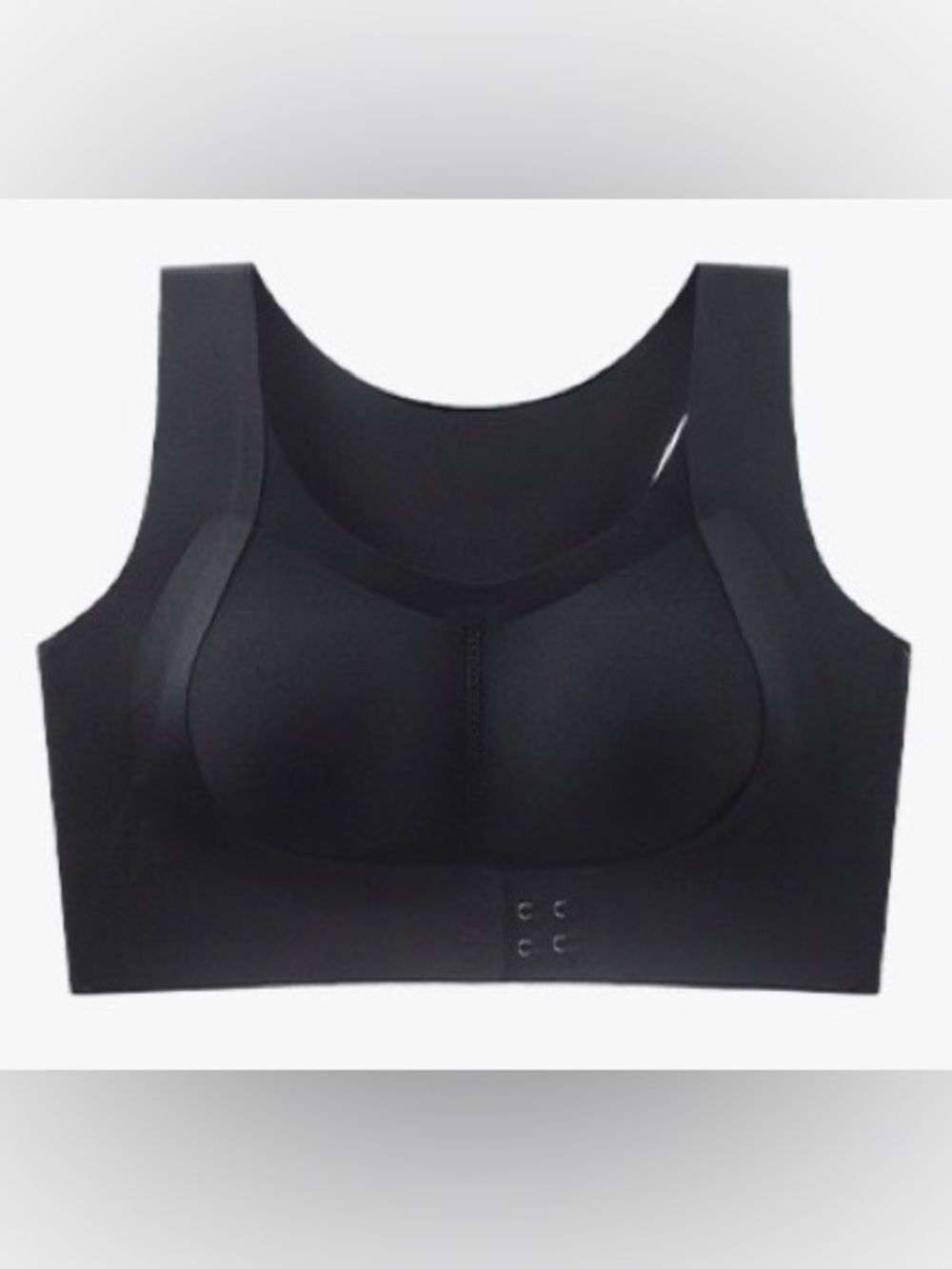 Everyday Wireless Black Support Sports Bra